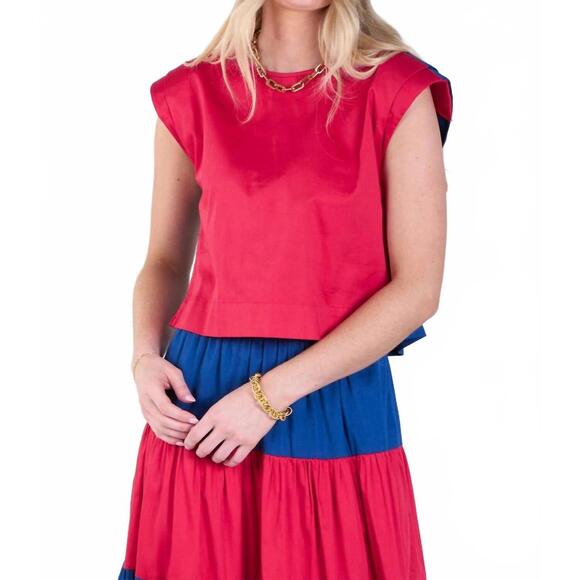 NEW EMILY MCCARTHY hatti tank top in americano